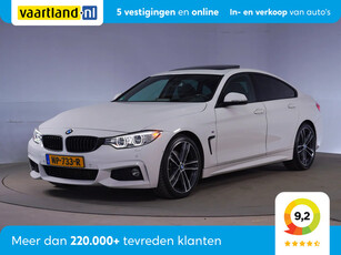 BMW 4 Serie Gran Coupe 430i 252pk M Sport Aut. [ Schuifdak HiFi Navi prof. HUD Memoryseats ]