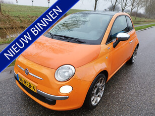 Fiat 500 0.9 TwinAir Lounge **Panodak Leer ** Airco ** NL