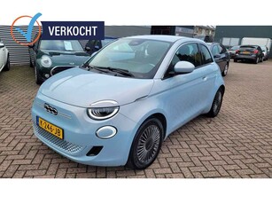 Fiat 500 Icon 42 kWh €2000,- subsidie, navi, cruisecontrol, c