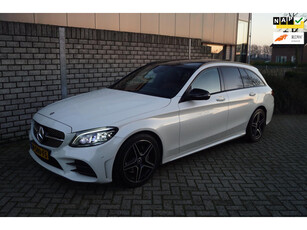 Mercedes-Benz C-klasse Estate 200 Business Solution AMG Autom Panodak Leder Sportst Navi Camera Clima 2x PDC LMV Trekh ENZ NL Auto