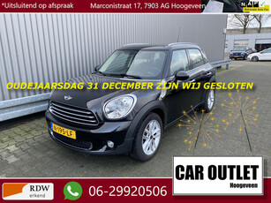 MINI Countryman 1.6 Cooper Chili Half Leer, Clima, Stoelvw, Navi, PDC, LM, nw. APK – Inruil Mogelijk –