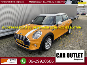 MINI Mini 1.5 Cooper Business Leer, Navi, Clima, Pano, CC, Stoelvw, Vol! nw. APK – Inruil Mogelijk –