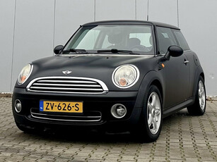 Mini Mini 1.6 Cooper Chili, Mat zwart!