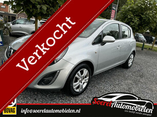 Opel Corsa 1.4-16V, cruise, verw. stuur en stoel, boekjes clima