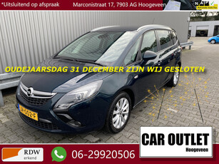 Opel Zafira Tourer 1.4 Design Edition 7p. Navi, Clima, Stuurvw, Stoelvw, CC, PDC, Parrot, LM, Trekh, nw. APK – Inruil Mogelijk –