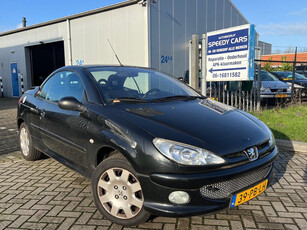 Peugeot 206 CC 1.6-16V Automaat Airco Weinig KM!