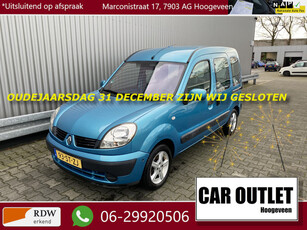 Renault Kangoo 1.6-16V Helios Airco, Licht metaal, Trekhaak & Nieuwe APK – Inruil Mogelijk –