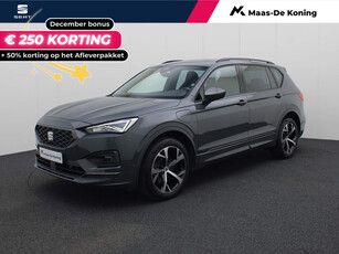 SEAT Tarraco 1.4 TSIe-Hybrid 180k/245PK PHEV FR DSG · Navigatie · Stoel,-stuur & achterbank verwarming · Parkeersensoren + camera