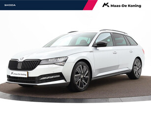 Skoda Superb Combi 1.5 Tsi 150pk DSG ACT Limited Sportline Business · ACC · Camera · Elek. Achterklep · Elek. Bestuurderstoel · Stoelverwarming Voor&Achter · 18'' Inch · Garantie t/m 10-01-2027 of 100.000km