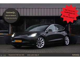 Tesla Model 3 Standard RWD Plus 60 kWh|AUTOPILOT|104DKM|Zwart Leder|LM-VELG