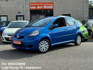 Toyota Aygo 1.0-12V Dynamic Blue 5Drs Elec Pakket Nw Apk