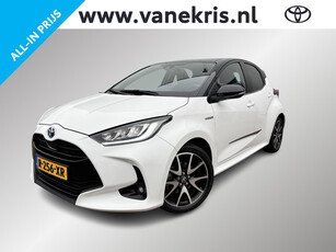 Toyota Yaris 1.5 Hybrid Dynamic limited Bitone, Stoelverwarming , Parkeersensoren achter, Apple carplay, Android auto.