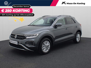 Volkswagen T-Roc 1.0TSI/110PK Life · Navigatie · Stoelverwarming · Parkeersensoren · Garantie tot januari 2026