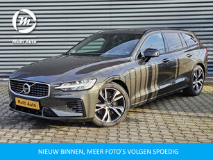 Volvo V60 T8 Recharge AWD R-Design Plug In Hybrid PHEV | Panodak | Lederen Sportstoelen Memory | Head Up | Adaptive Cruise | Harmand Kardon | Camera | BLIS |