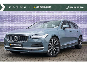 Volvo V90 T6 Plug-in hybrid AWD Ultimate Bright Long Range | Google Maps | Head-up Display | Elektr. Panoramadak | Stoel-/stuur-/achterbankverwarming