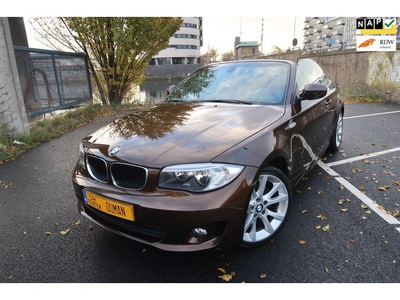 BMW 1-serie Cabrio 118i Executive Leer Navi NAP