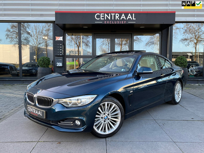 BMW 4-serie Coupé 428i xDrive High Executive 245PK I NL-Auto I Schuifdak I Navi I Pdc I Bluetooth I Keyless I Leder