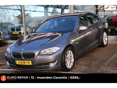 BMW 5-serie 520i 2E EIG. NL-AUTO NAP 895,- 1-JAAR GARANTIE!