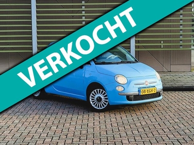 Fiat 500 0.9 TwinAir Lounge AIrco / Panorama dak