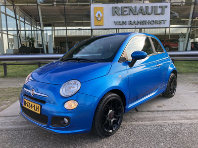 Fiat 500 1.2 Lounge Sport / 16''LMV / Camera / Android / Parkeersens. Achter / Elek. Spiegels / 2e Paasdag open 10-17.00 uur