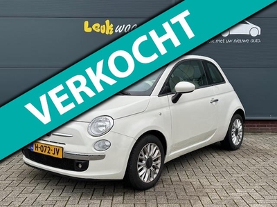 Fiat 500 1.2 Lounge VERKOCHT * Wat een cadeautje!.