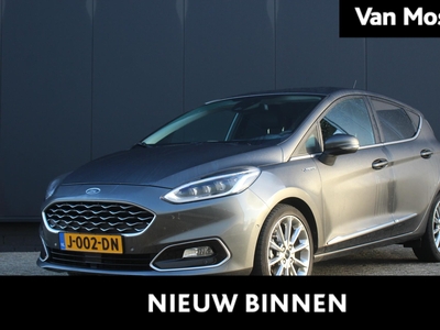 FORD FIESTA 1.0 EcoBoost 125Pk Vignale | Navigatie | Carplay | Leder & Stoel & Stuur verwarming | Voorruitverwarming | B&O geluidsysteem | Adaptive Cruise Control | Parkeersensoren & Camera |