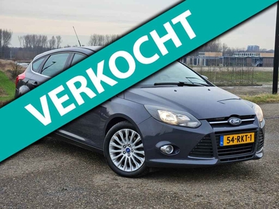 Ford Focus 1.6 EcoBoost First Edition Airco/Half Leder/Stuurbed/Cruise/Nap/Boekjes