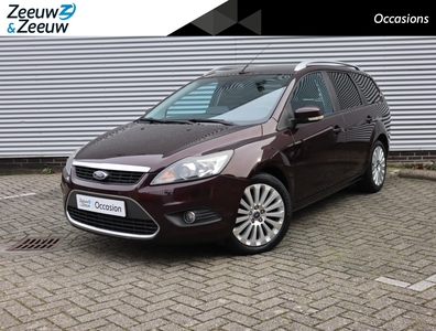 FORD FOCUS Wagon 1.6 Titanium Automaat | Trekhaak | 1ste eigenaar | Navigatie | Parkeersensoren | Keyless | Voorruitverwarming | Xenon