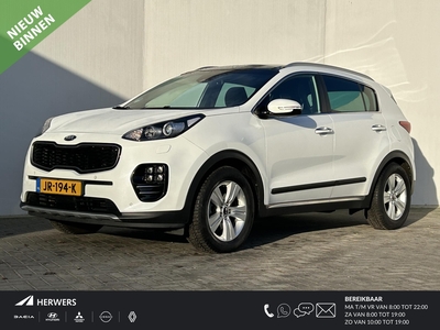 KIA SPORTAGE 1.6 T-GDI GT-Line PlusLine / Voorstoelen verwarmd en verkoeld / Stuurverwarming / Achterbank verwarmd / Elektrisch schuif- kanteldak / Achteruitrijcamera / Navigatie