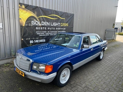 Mercedes-Benz S-klasse 380SEL Aut 2jaar APK BELASTING VRIJ