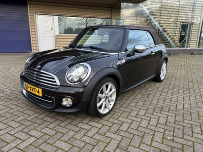 MINI MINI Cabrio 1.6 Cooper HighGate [ leer,xenon,ecc,navi,17``lmv,pdc ]