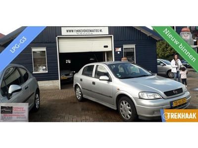 Opel Astra 1.6 Club Wegenbel 62 p/m Lpg kost 80 Cent P/L l