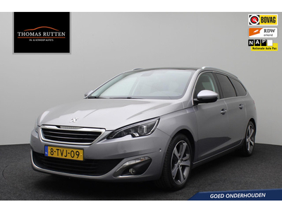 Peugeot 308 SW 1.2 e-THP Première 2014 | Navigatie | Panorama dak | Trekhaak | PDC | Cruise control | Camera | Airco | LED | Lichtmetaal