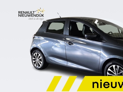 RENAULT ZOE R135 Intens 52 kWh / ACCUKOOP / NAVIGATIE / PARKEERSENSOREN+CAMERA / CLIMATE CONTROLE / CRUISE CONTROLE.