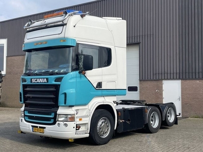 Scania R500 V8 / Manual / Full air / Old Tacho Analoog /