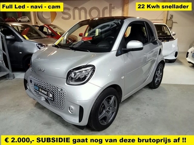 Smart Fortwo EQ Comfort - Full Led - Navi - Cam (bj 2020)