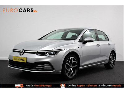 Volkswagen Golf 1.5 eTSI DSG Style | Navigatie | Adaptive Cruise Control | Lane/Side/Travel Assist | 18 Inch Lichtmetaal | Stoel/Stuur Verarming |