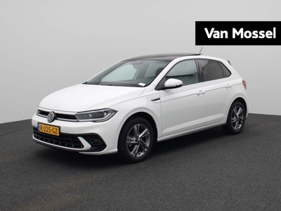 VOLKSWAGEN POLO 1.0 TSI R-Line 95 PK Fabrieksgarantie tm 09-2026 | Apple carplay/android Auto | Lichtmetalen velgen | Panoramadak | Digitale cockpit |