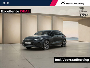 Audi A3 Sportback 40 TFSI e S edition · Assistentiepakket Driving · Comfortpakket plus · Optiekpakket zwart plus · Sonos Audio