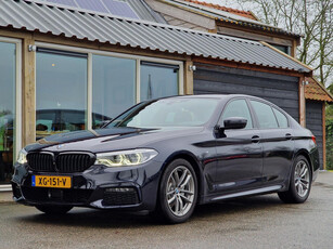 BMW 5-serie 520d High Executive (M-Pakket / Adaptive Cruise / Led / Climate / Sportstoelen / Luxe Leder / Dealeronderhouden)