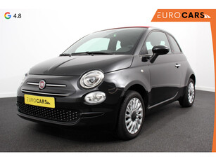 Fiat 500 C 1.0 Hybrid Lounge Plus | Rood dak | Navigatie | d.m.v. Apple Carplay/Android Auto | Parkeersensor achter | Cruise Control