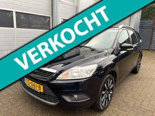 Ford Focus Wagon 1.6 2009-Leder-Airco-Cruise-Velgen-Trekhaak