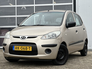 Hyundai i10 1.1 Active Cool 70pk | Nwe apk | Airco | Bekerhouders | Elek. ramen | Isofix | Winterbanden | Radio-CD | Leuke auto!