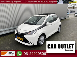 Toyota Aygo 1.0 VVT-i X-Wave Cabriodak, 5-Drs, A/C, CC, CAM, BlueTooth, LM, nw. APK – Inruil Mogelijk –