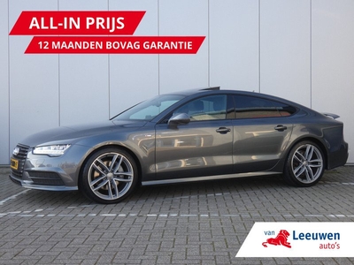 Audi A7 Sportback 2.0 TFSI quattro S line edition | Schuifdak | Leder | Side Assist | Keyless | Org. Nederlands