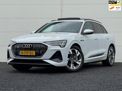 Audi E-tron E-tron 50 quattro Orig NL Pano S-Line Black optiek Memory seats Stoelverwarming