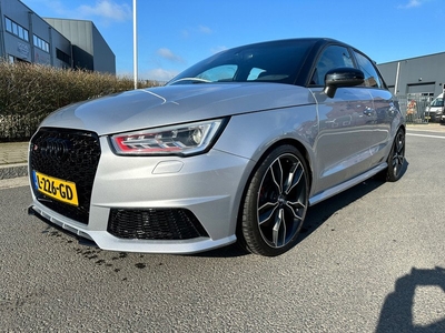 Audi S1 Sportback 2.0 TFSI S1 Quattro 231 PK 2015/SCHAALSTOELEN/SUPER KM/NAVIGATIE/LED/LEDER/DEALER ONDERHOUDEN/NIEUWSTAAT/INR MOG