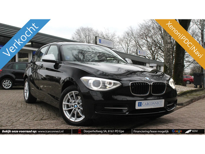 BMW 1-serie 118i Executive Sport 170pk |Xenon|Navi|PDC|Stoelverw.|Cruise.