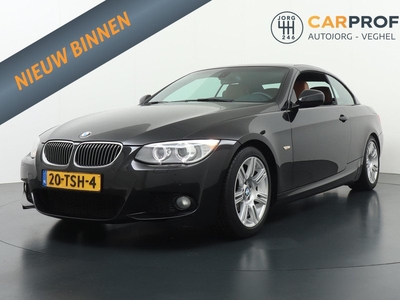 BMW 3-serie Cabrio 320i High Executive M Pakket NL Auto NAP Leder Trekhaak Automaat Navigatie Xenon