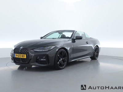 BMW 4 Serie Cabrio 420i M Sport | HUD | 360cam | Stoel/Stuur/nekverw. | Keyless | Leder | Navi